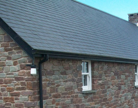 Slate roofing example